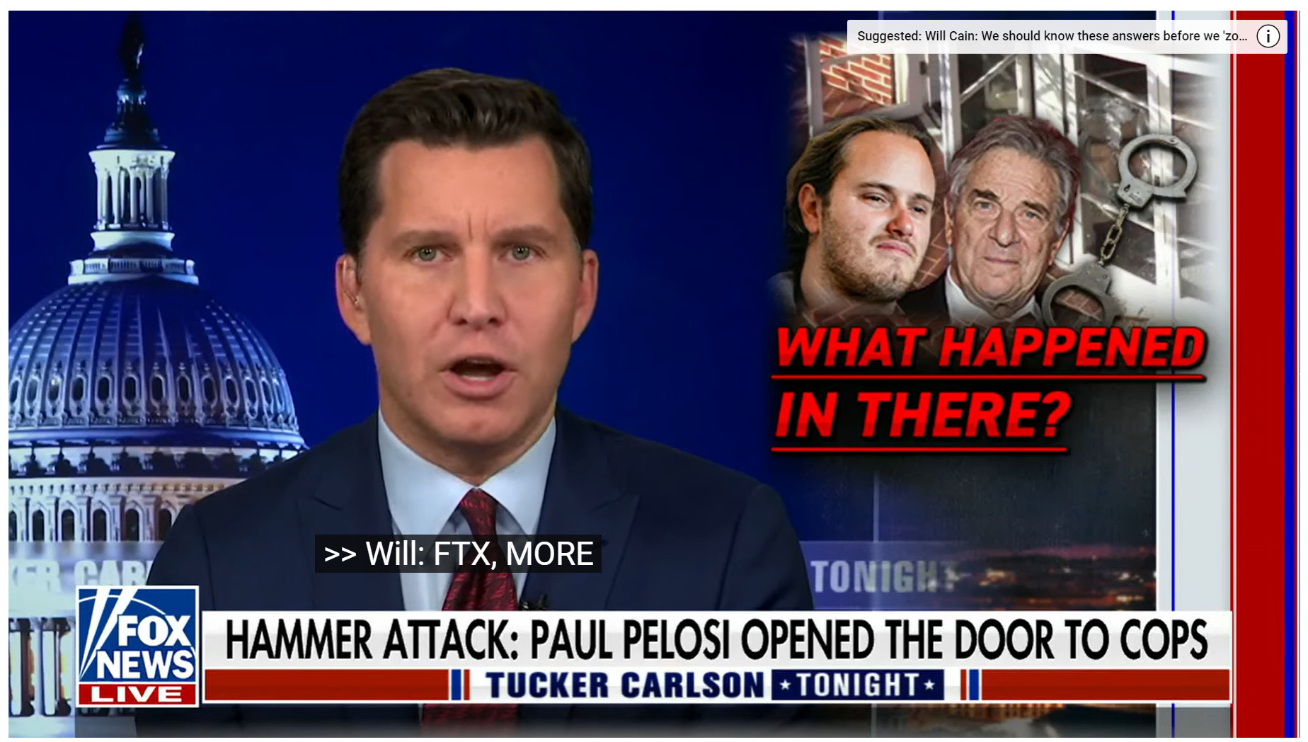 Fox News on Pelosi Attack